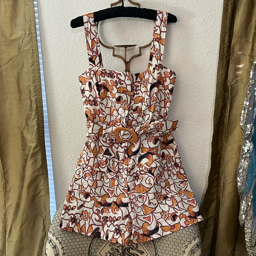House of Harlow 1960 Multicolor Patterned Jumpsuit